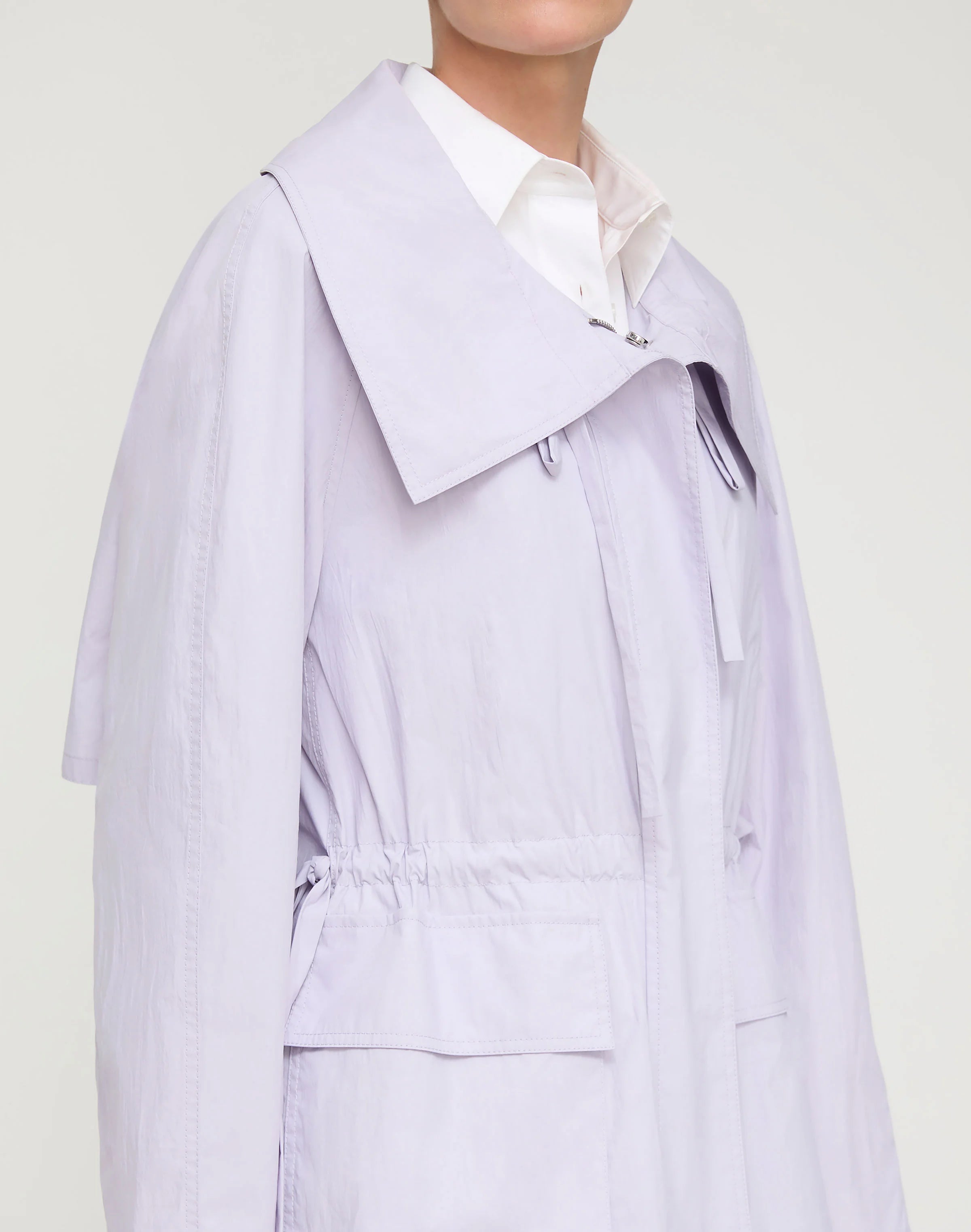 TRAVEL COTTON OVERSIZED JACKET