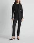 RESPONSIBLE STRETCH WOOL SINGLE BUTTON BLAZER