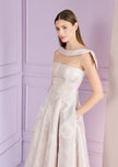 MODESTA1 MIDI DRESS