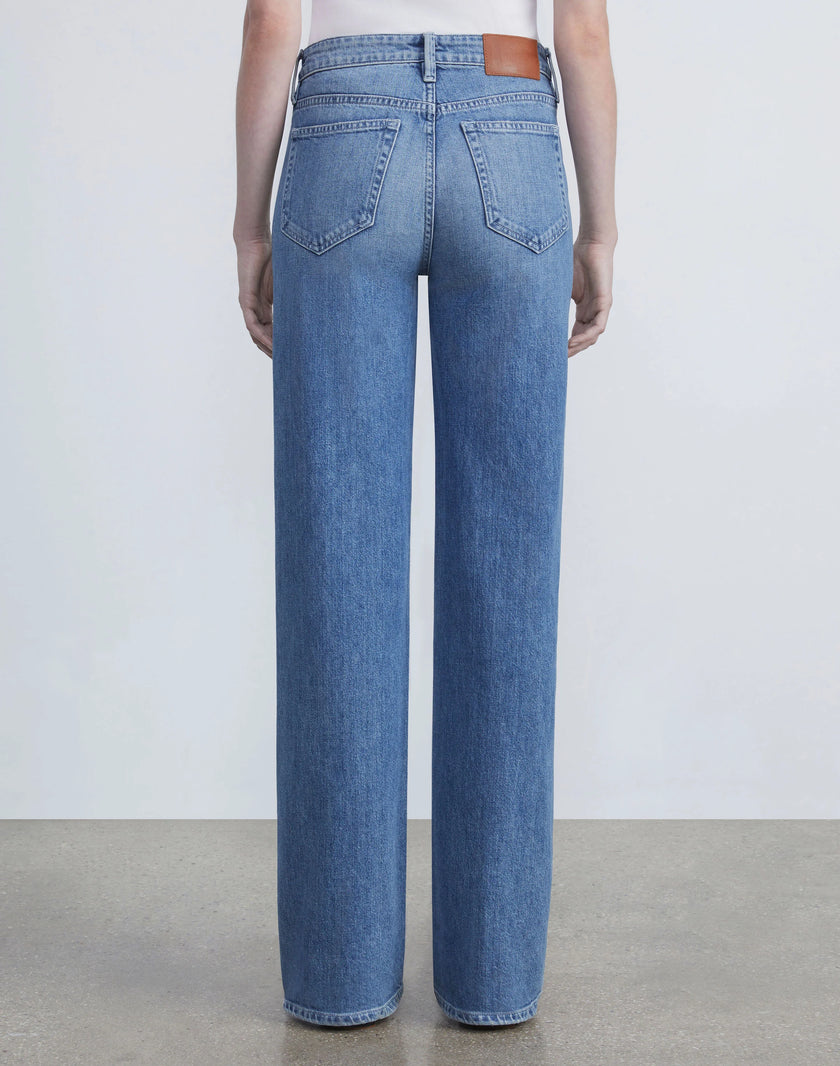 DENIM WYCKOF WIDE LEG JEAN