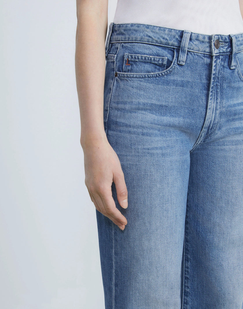 DENIM WYCKOF WIDE LEG JEAN