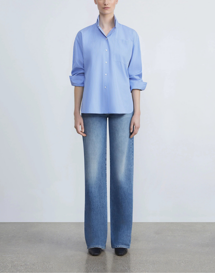 DENIM WYCKOF WIDE LEG JEAN