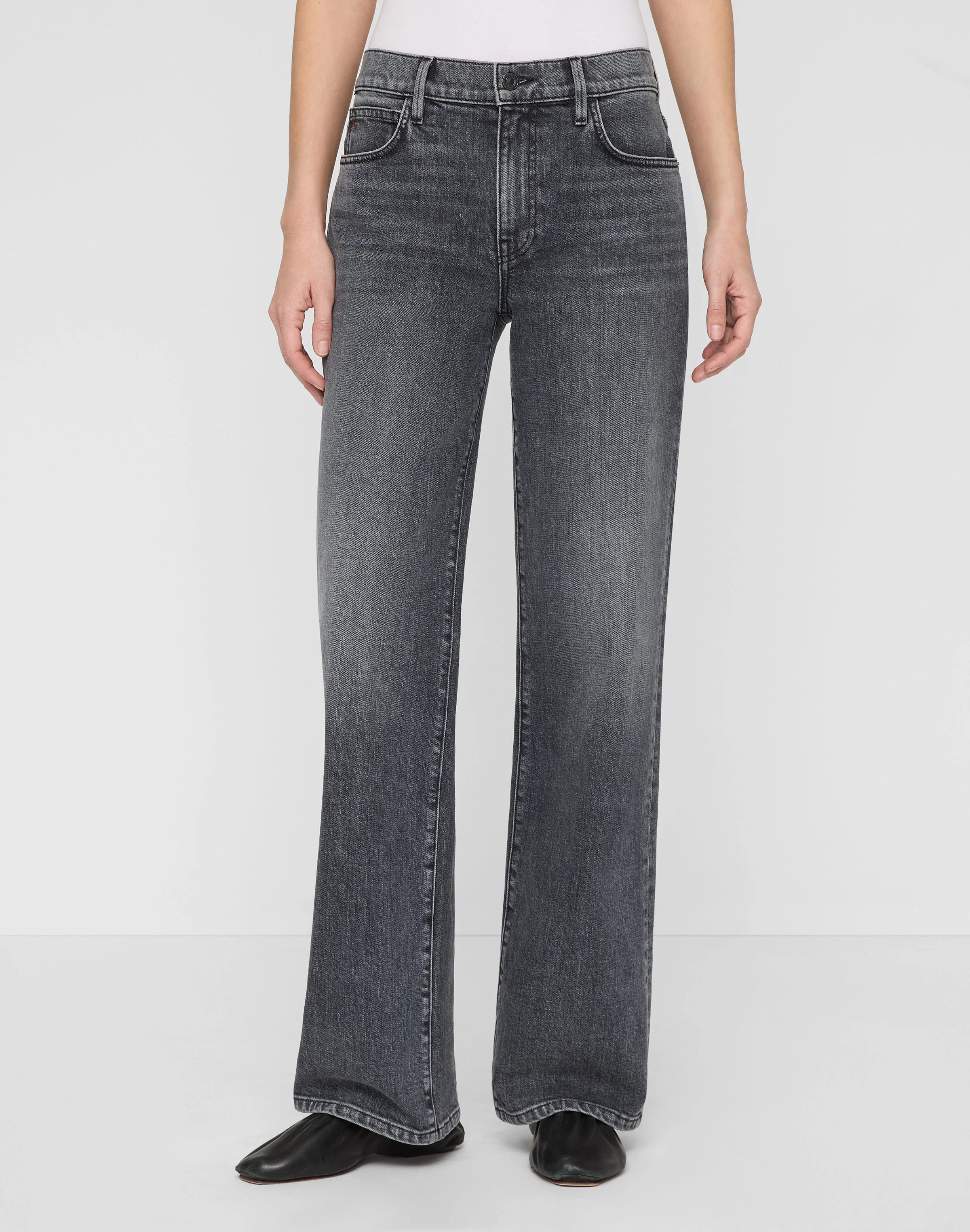 L148 DENIM WYCOFF WIDE LEG JEAN