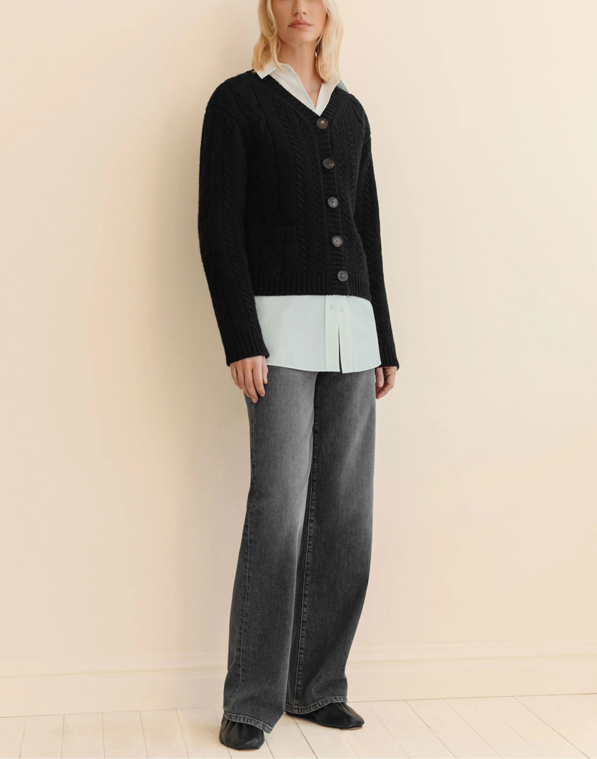 L148 DENIM WYCOFF WIDE LEG JEAN