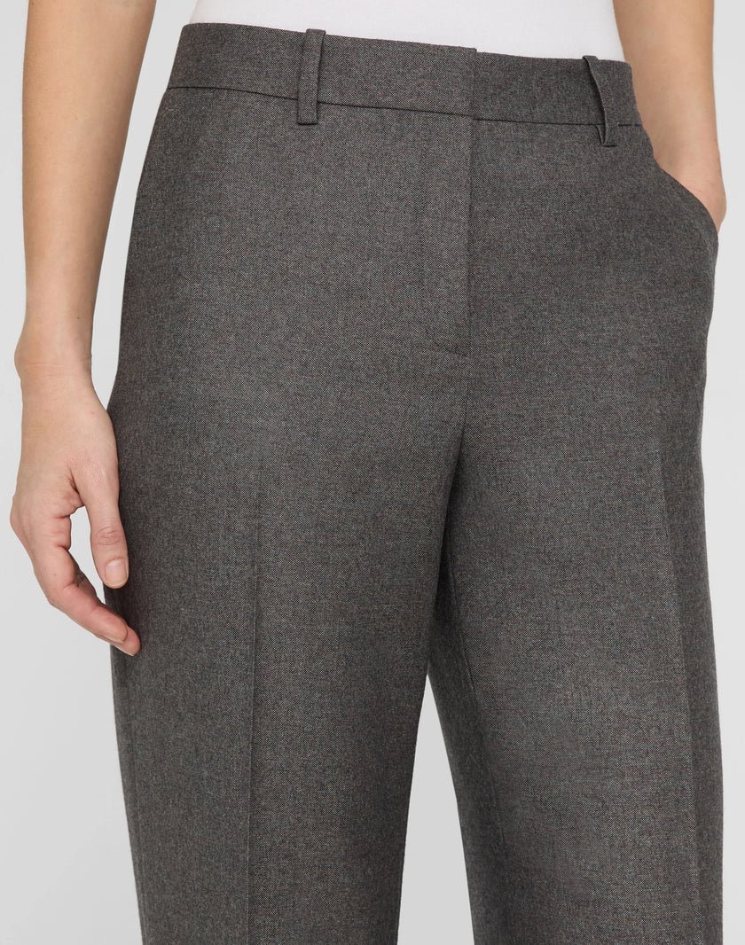 PIXELATED WOOL TWILL GATES PANTS