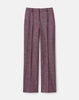 WOOL MOULINE GATES STRAIGHT PANT