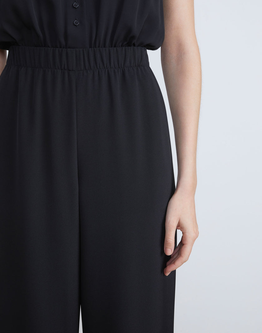 ORGANIC SILK CREPE DE CHINE PERRY PANT