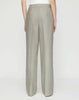 LINEN SULLIVAN CROCHET SEAMED PANT
