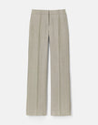 LINEN SULLIVAN CROCHET SEAMED PANT