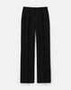 WOOL SILK CREPE GATES TUXEDO STRIPE PANT