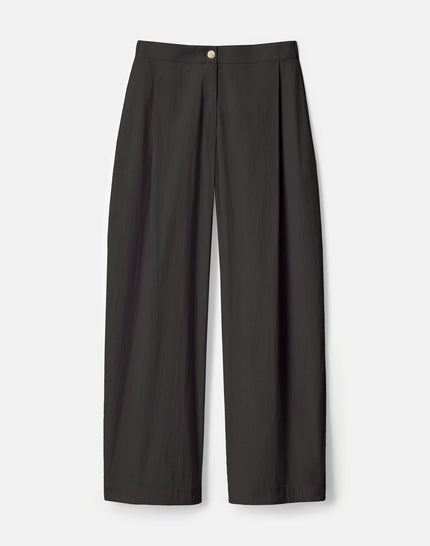 TRAVEL COTTON COOPER BARREL LEG ANKLE PANT