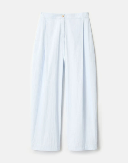 TRAVEL COTTON COOPER BARREL LEG ANKLE PANT