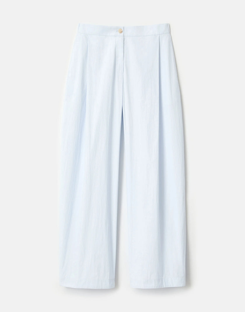 TRAVEL COTTON COOPER BARREL LEG ANKLE PANT