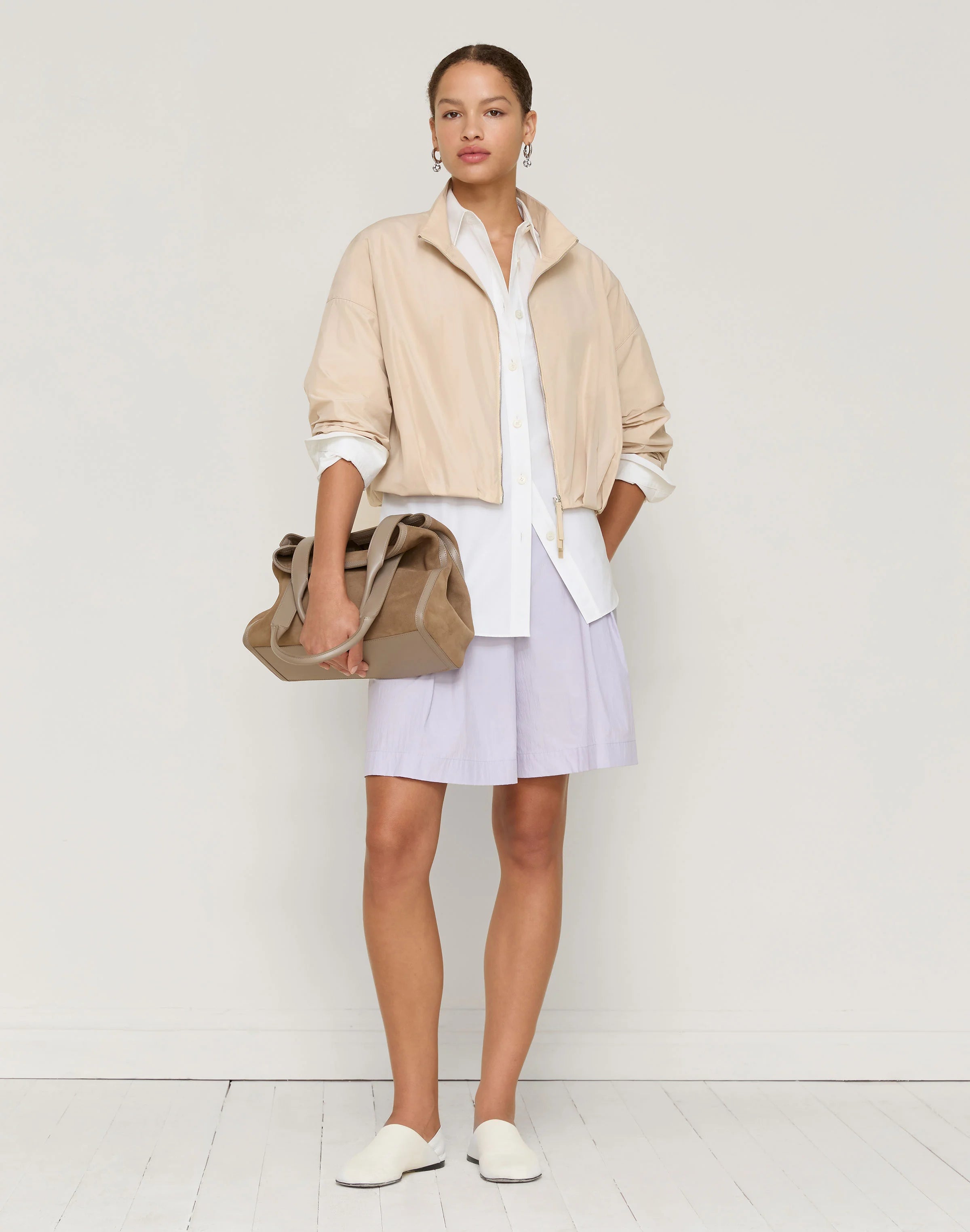 TRAVEL COTTON JANE WIDE LEG SHORT