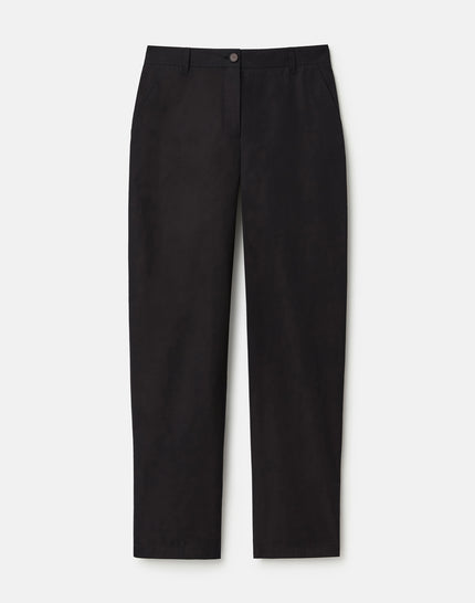 ORGANIC COTTON POPLIN KENT BARREL LEG PANT