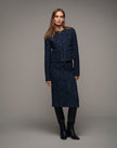 COSMOS BOUCLE TWEED CROCHET TRIM SKIRT