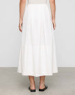 INVERTED PLEAT LONG SKIRT