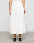 INVERTED PLEAT LONG SKIRT