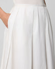 INVERTED PLEAT LONG SKIRT