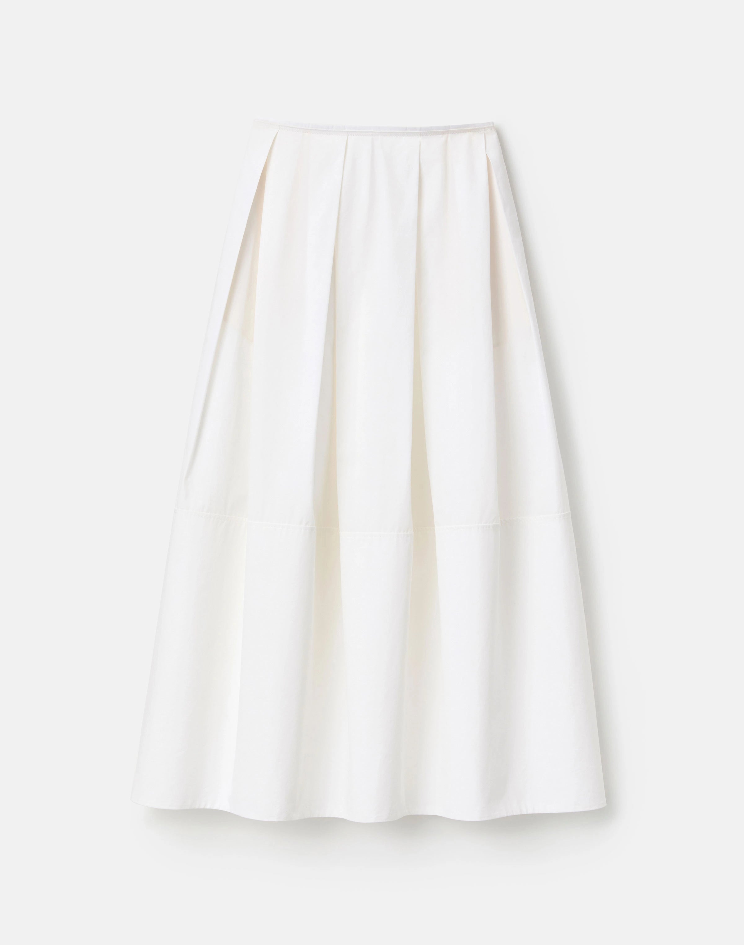 INVERTED PLEAT LONG SKIRT