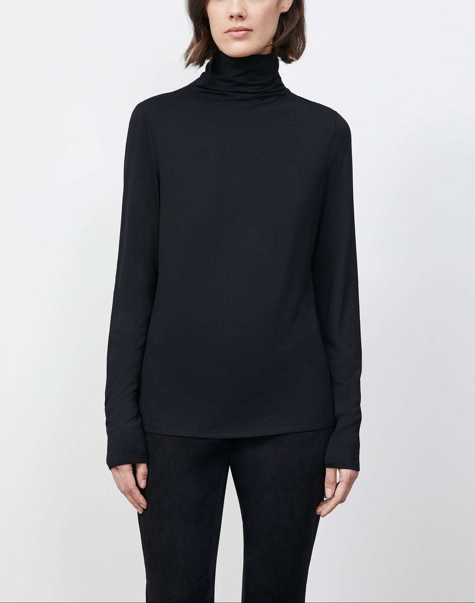 NOVEAU JERSEY TURTLENECK