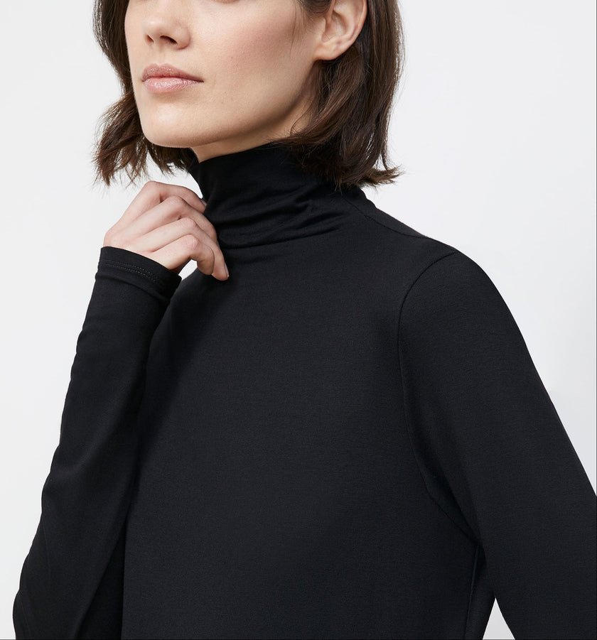 NOVEAU JERSEY TURTLENECK