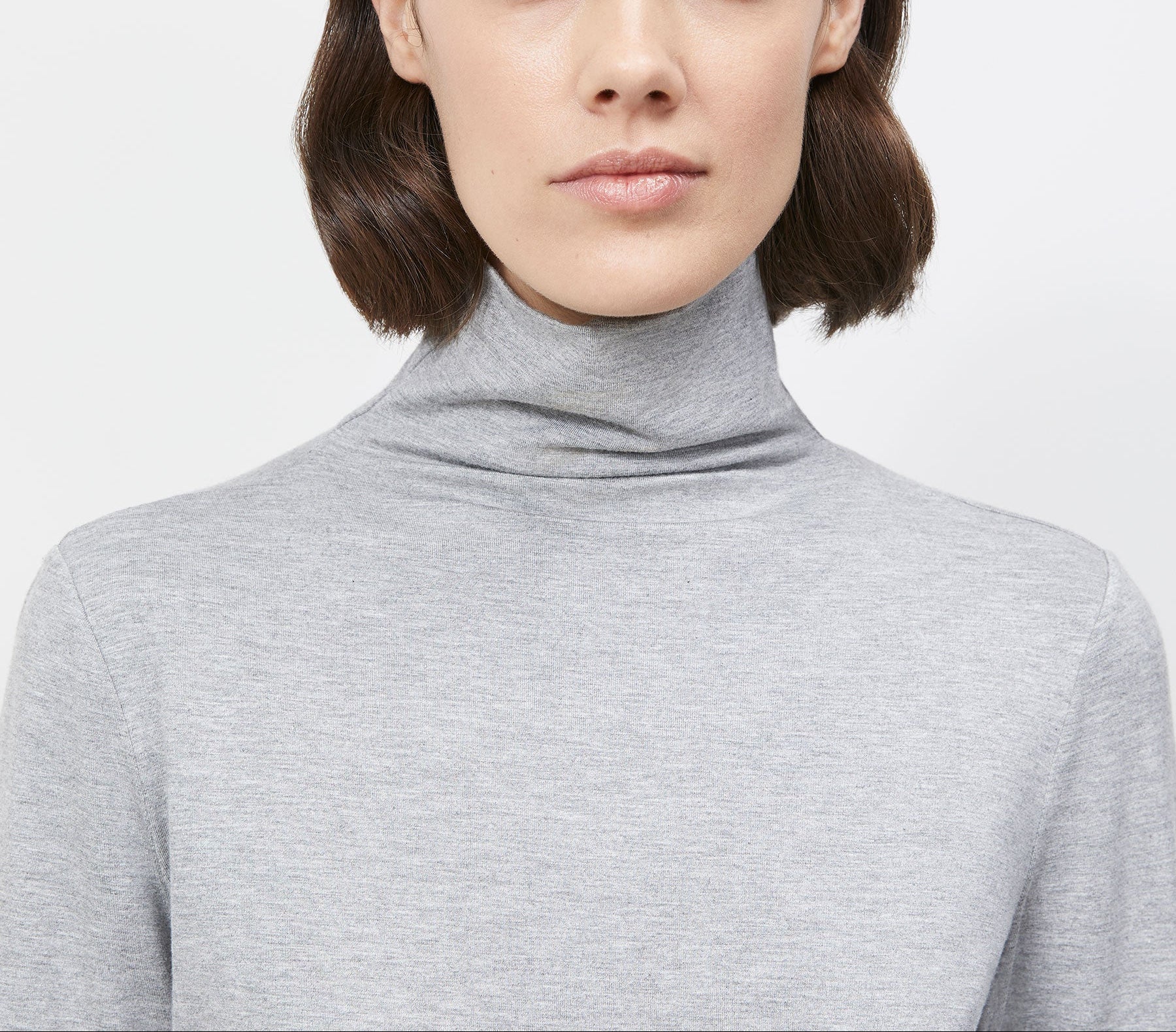 NOVEAU JERSEY TURTLENECK