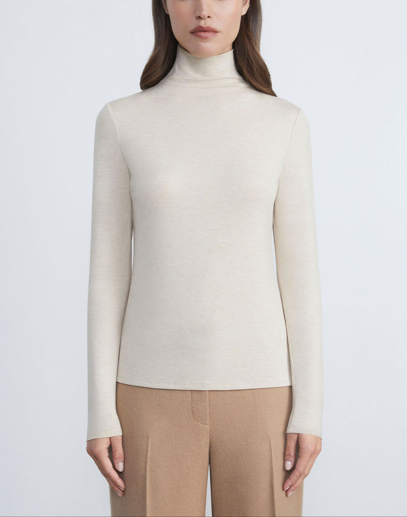 NOVEAU JERSEY TURTLENECK