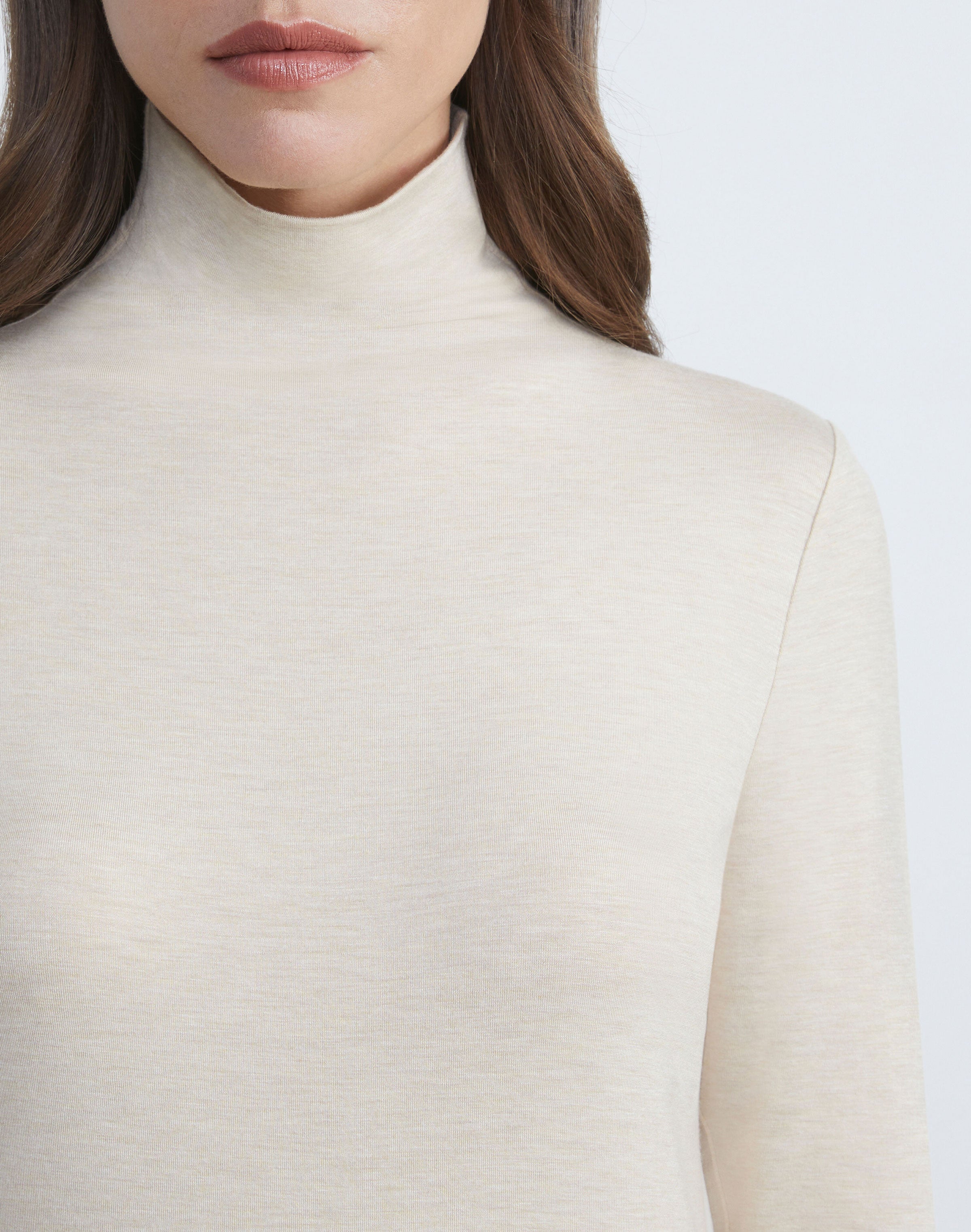 NOVEAU JERSEY TURTLENECK