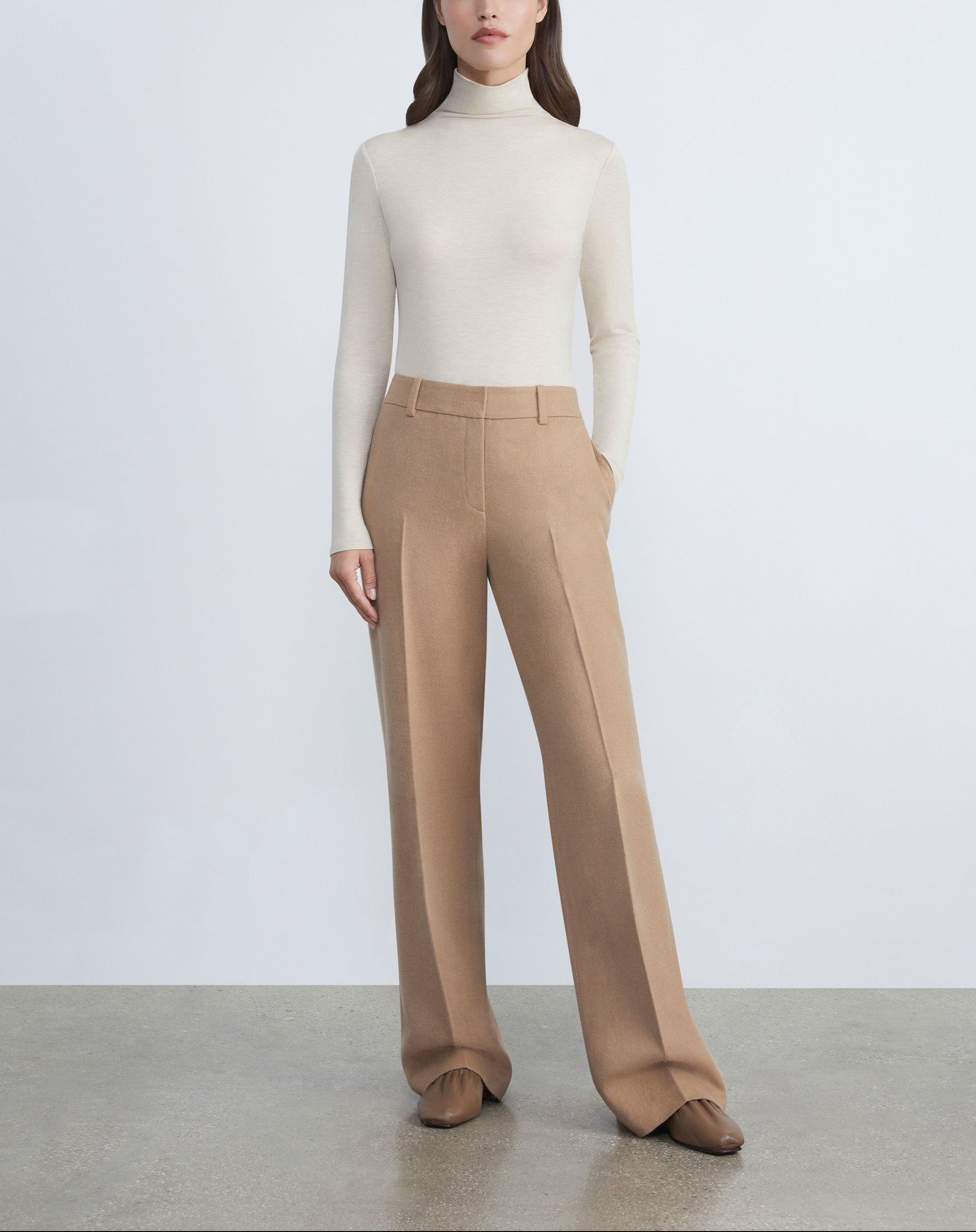 NOVEAU JERSEY TURTLENECK
