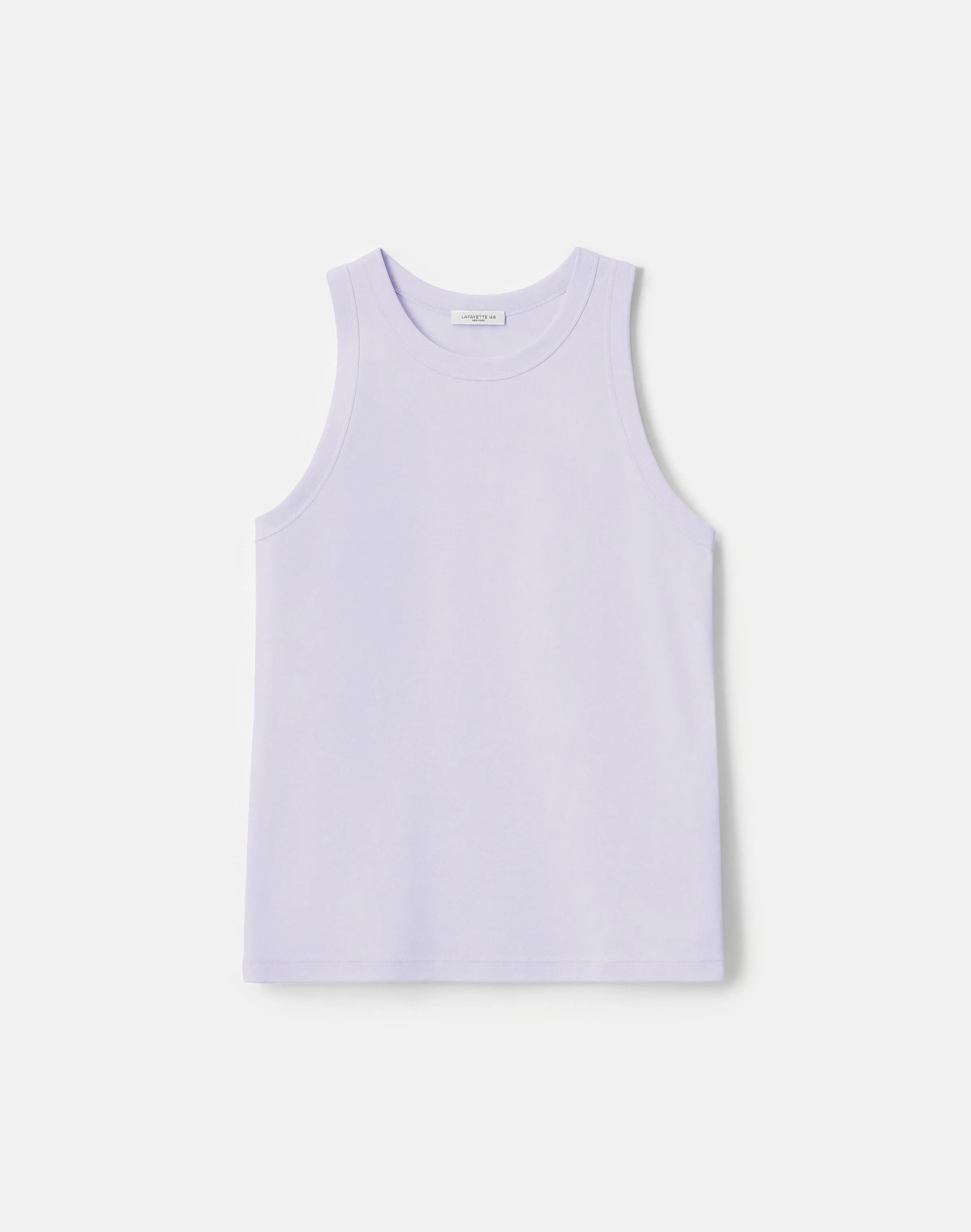 COTTON RIBBED RACERBACK TANK