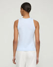 COTTON RIBBED RACERBACK TANK