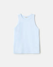 COTTON RIBBED RACERBACK TANK