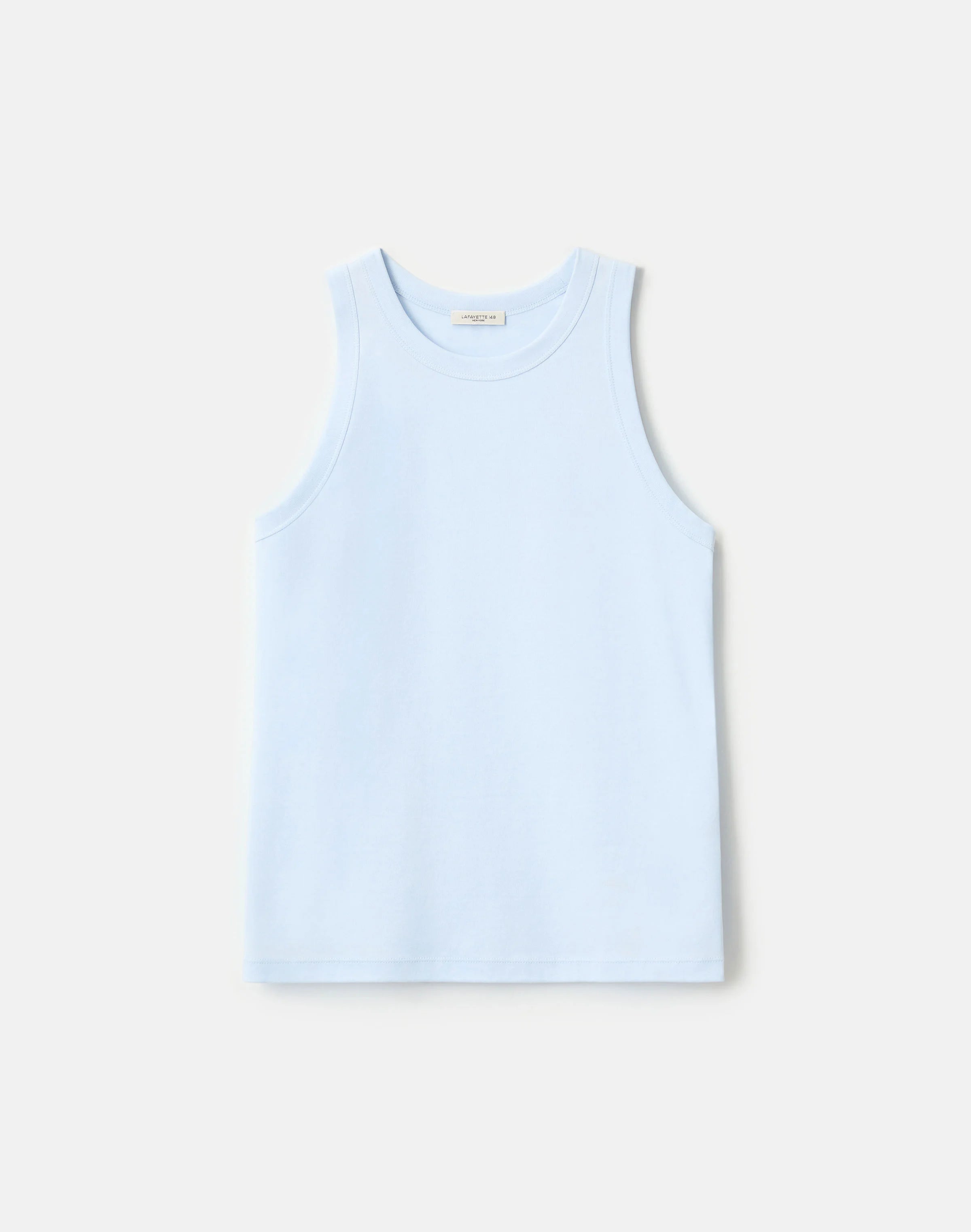 COTTON RIBBED RACERBACK TANK