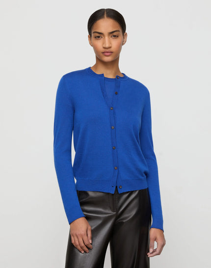 FINE GAUGE CASHMERE CARDIGAN