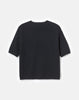 CASHMERE BASKET STICH SHORT SLEEVE SWEATER