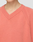 WOOL CASHMERE VNECK SWEATER