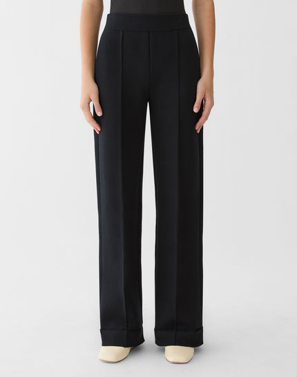 RESPONSIBLE MATTE CREPE THOMAS KNIT PANT