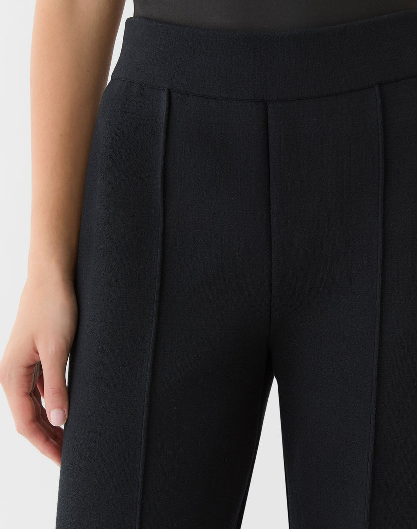 RESPONSIBLE MATTE CREPE THOMAS KNIT PANT