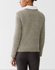 CASHMERE DONEGAL CREW NECK SWEATER