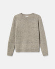 CASHMERE DONEGAL CREW NECK SWEATER