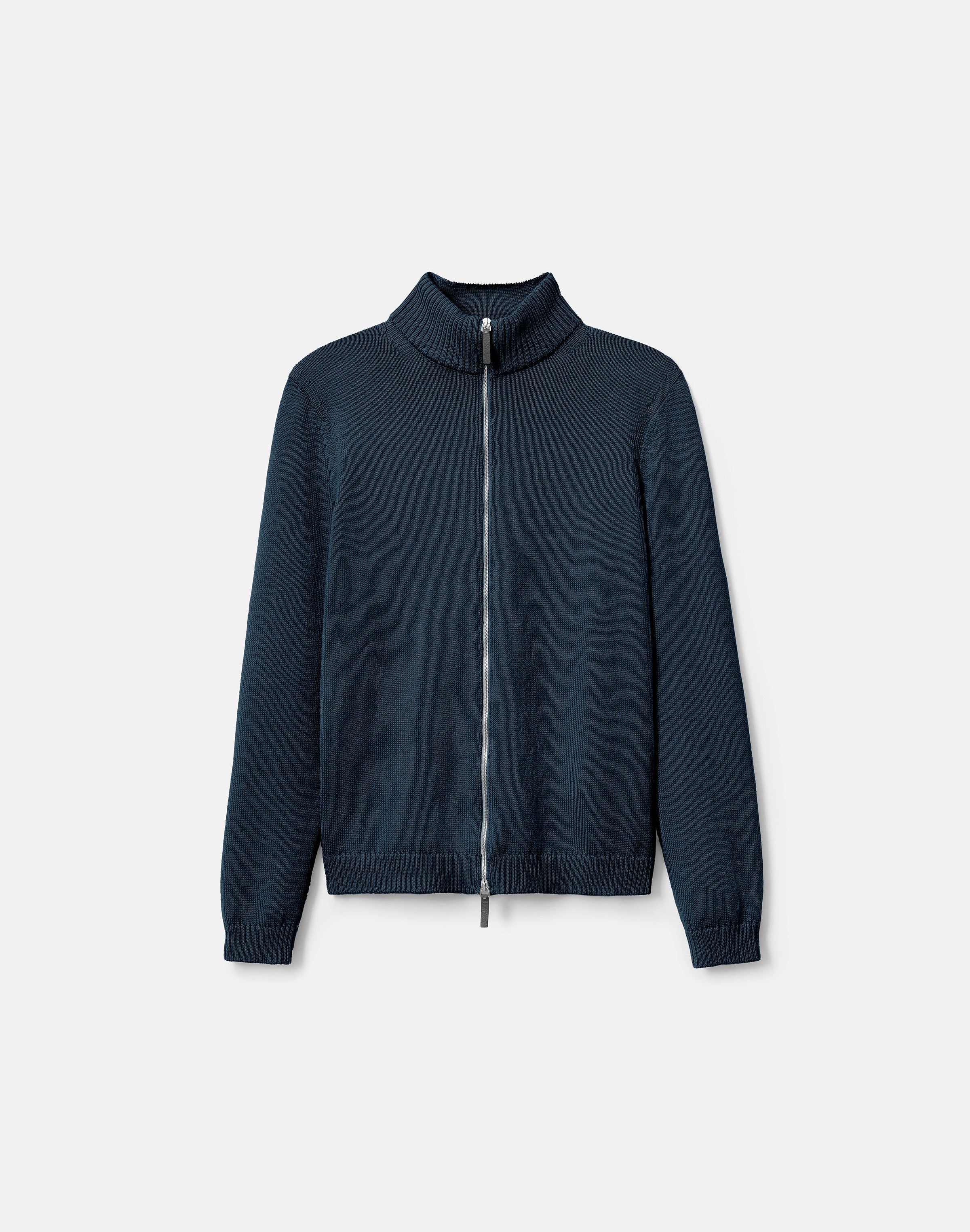 COTTON SILK BOMBER CARDIGAN