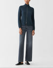 COTTON SILK BOMBER CARDIGAN