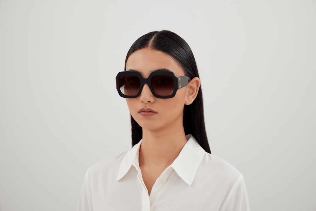DOUBLE C ACETATE SUNGLASSES