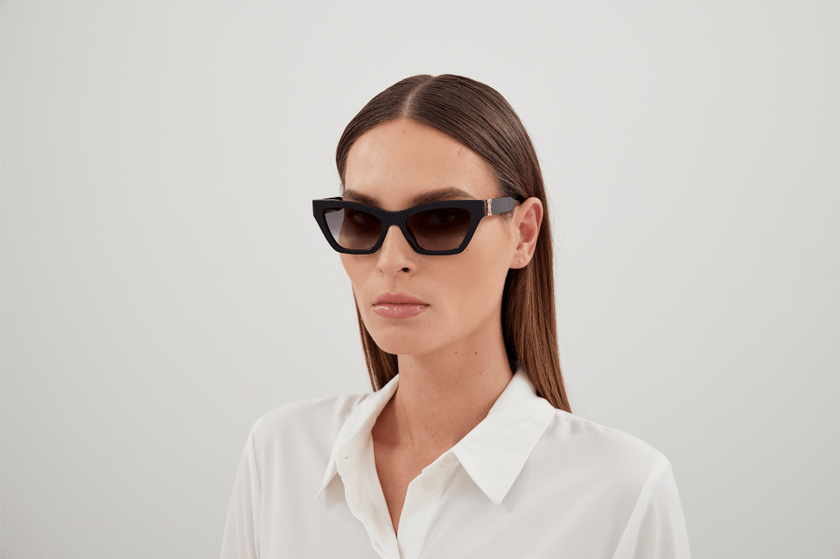 DOUBLE C ACETATE SUNGLASSES