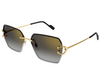 C DECOR METAL SUNGLASSES