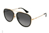 57MM AVIATOR SUNGLASSES
