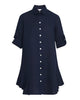 AGATHA WASHED LINEN SHIRT DRESS