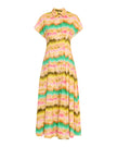 SUNSET COTTON SEAM DETAIL SHIRT DRESS