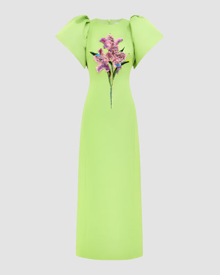 LUCINDA EMBELLISHED MAXI DRESS